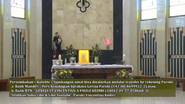 Salinan dari Perayaan Ekaristi Hari Biasa Pekan XXX Senin, 25 Oktober 2021 | 05.30 WIB смотреть онлайн