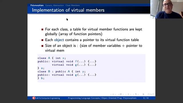 CEng 242 - OO Programming, Polymorphism смотреть онлайн