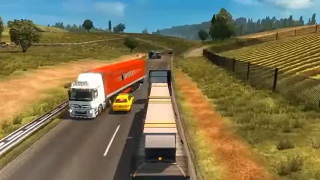 Euro Truck Simulator 2 Multiplayer Crash Compilation & Funny Moments #18 смотреть онлайн