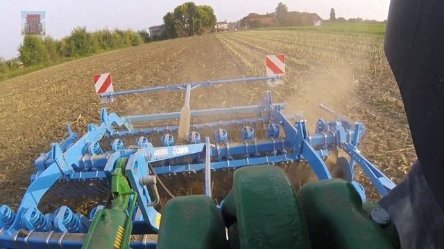 John Deere 6195r + Lemken Rubin 9