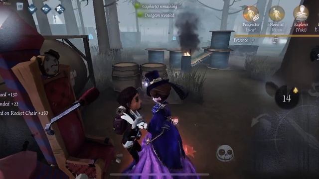 The Forbidden Disappearing Trick | Amethyst Duchess + Perfect Marionette Gameplay | Identity V смотреть онлайн
