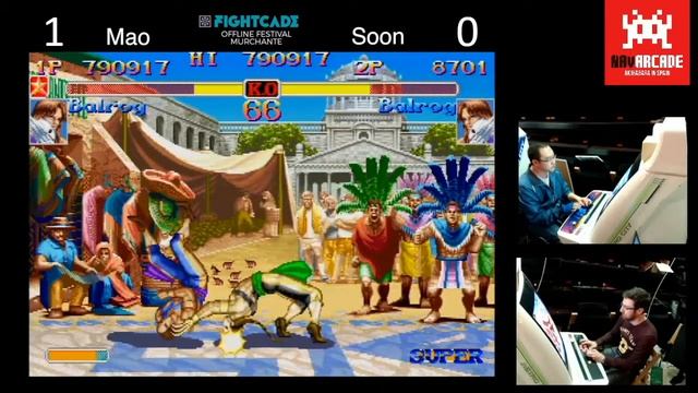 Fightcade Offline Festival 2.0 | Super Street Figther 2X | Exhibition match смотреть онлайн