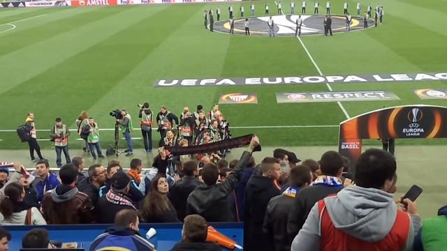 33000 fans of Shakhtar on Arena Lviv great Sevilla смотреть онлайн