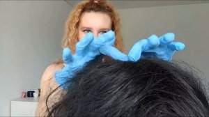 АСМР ПРОВЕРКА НА ВШИ ОТ ЗАКЛЯТОЙ ПОДРУЖКИ