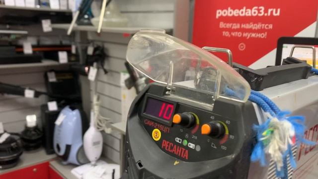 Сварочный аппарат РЕСАНТА 215ЦП смотреть онлайн