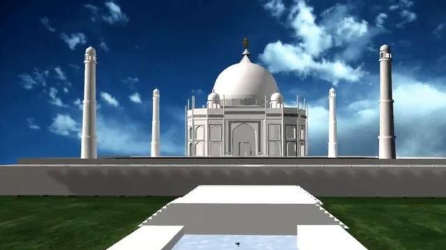 My 3D model of Taj mahal смотреть онлайн