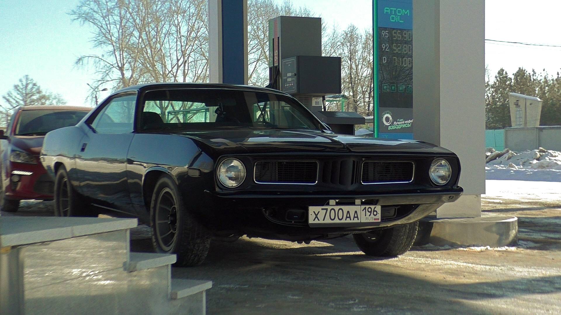 Plymouth Barracuda 1973 V8 5.9L смотреть онлайн