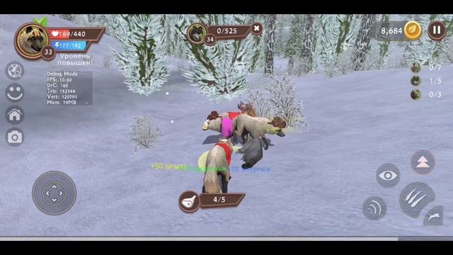 Wildcraft зимний лес и его звери 🍃 смотреть онлайн