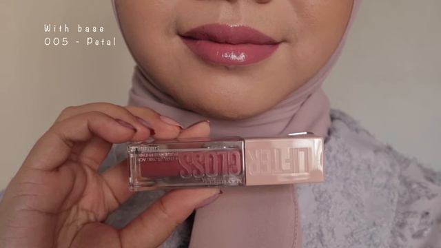 MAYBELLINE LIFTER GLOSS SWATCHES - 3 COLORS