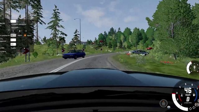 человек только что здал на права в BeamNG drive. #shorts смотреть онлайн