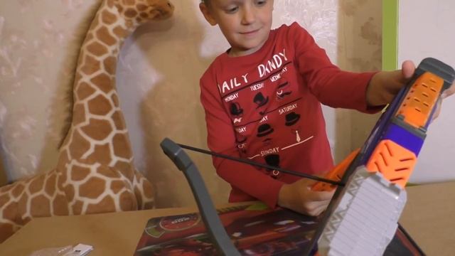 NERF арбалет от Hasbro. The NERF Crossbow From Hasbro.