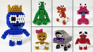 Маленькие Радужные Друзья из Магнитных Шариков