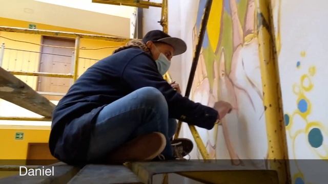 VERSION LARGA. Mural. Hotel EL Serranilllo. 2023. Jesús Rodríguez Arévalo смотреть онлайн