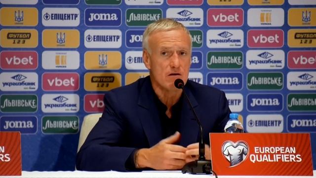 “Everyone’s unhappy” - France boss Deschamps after 1-1 World Cup Qualifiers draw in Ukraine смотреть онлайн