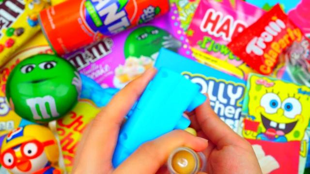 Yummy Candy With OREO, Chupa Chups, Surprise Toys Opening ASMR смотреть онлайн