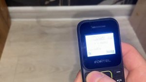 Прослушивание радио на сотовом телефоне Fontel FP100