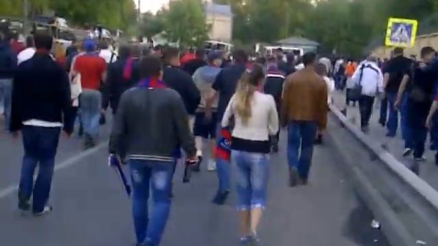 ЦСКА - локо (15-05-2014) Проход в Химках - 1 смотреть онлайн