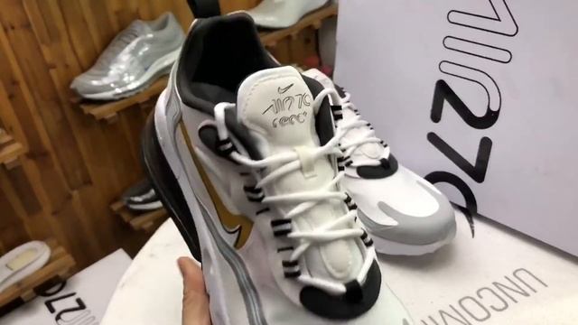 Nike AIR Max 270 REACT LX CK4126 001 36 36.5 37.5 38 38.5 39 40 40.5 41 42 42.5 4 смотреть онлайн