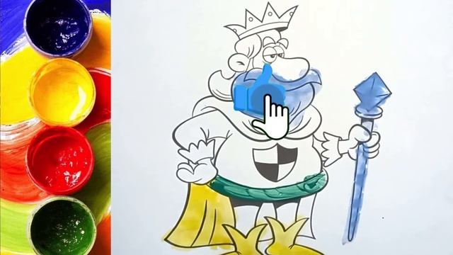 Сурет салу патша | How to draw king | Bolalar uchun shoh rasm chizish | Drawing for kids смотреть онлайн