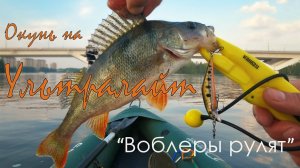 Окунь на ультралайт " Воблеры рулят"