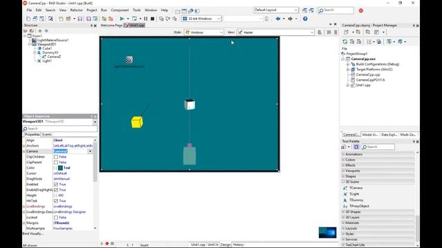 How to Use Cameras in a FireMonkey 3D Application with C++Builder смотреть онлайн