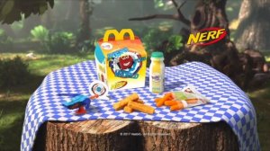 some fun some food it's all inslide this happy meal