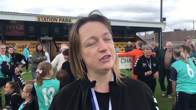 Buckie Ladies manager Melissa Smith speaks about winning the Highlands and Islands League Cup смотреть онлайн