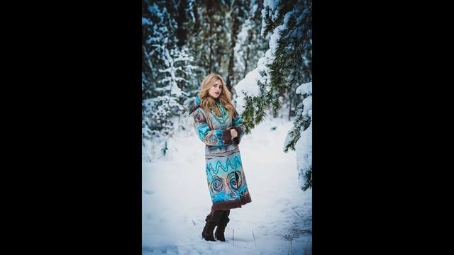 Felted Coats  Biryuza By Mariya Markova