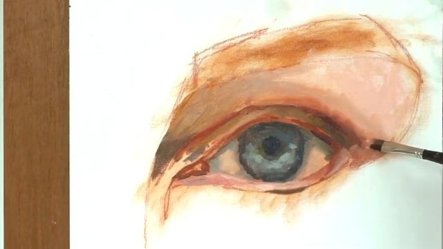 How to paint an eye by Mieke Robben смотреть онлайн