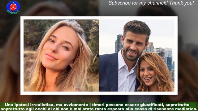 “Gerard Piqué e Clara Chia Marti in il verso della canzone di Shakira смотреть онлайн