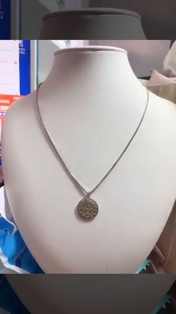 Ожерелье из серебра 925 пробы с круглым кулоном «древо жизни» купить с Aliexpress смотреть онлайн