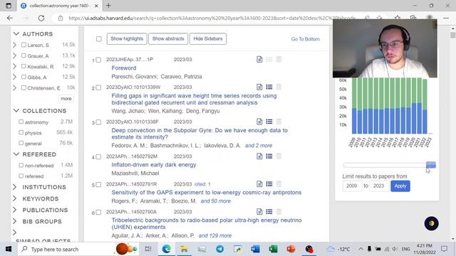 NASA ADS - як користуватися найбільшою базою наукових статей смотреть онлайн