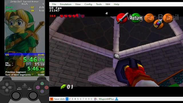 [WR] Zelda OoT: Project Izou (ROM Hack, N64 EMU) - Any% Speedrun (11:00) смотреть онлайн