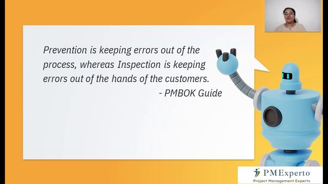 Prevention vs Inspection in Project Quality Management | PMP | PMBOK | Ashwini Rao | PMexperto смотреть онлайн