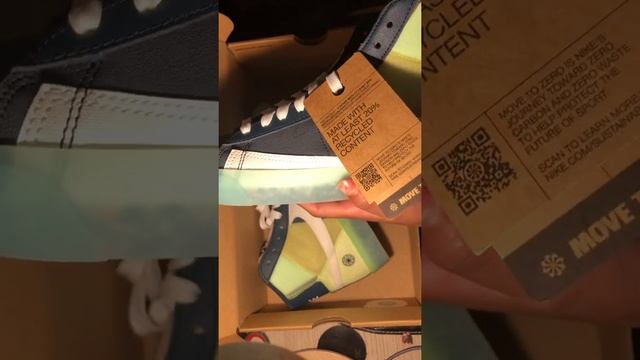 UNBOXING NIKE BLAZER MID 77!!!! смотреть онлайн