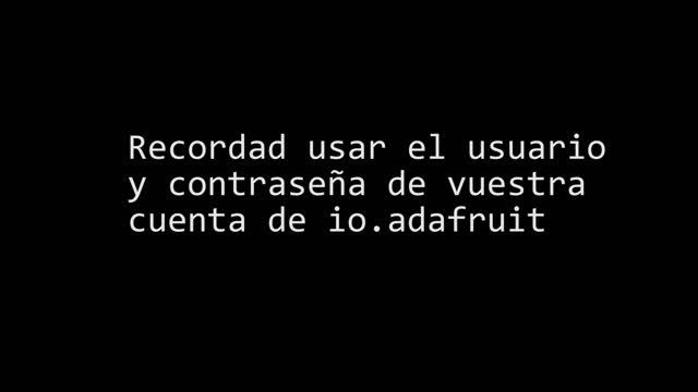 Ejemplo de uso de servidor gratuito MQTT io.adafruit смотреть онлайн