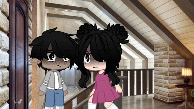 Гача страшилка "Взгляд" смотреть онлайн