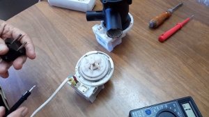 Причина замены насоса слива стиральной машины ,,Бош,,.