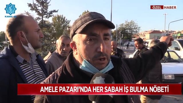 Amele Pazarında her sabah iş bulma nöbeti "Suriyeliler gitsin iş bulamıyoruz" смотреть онлайн