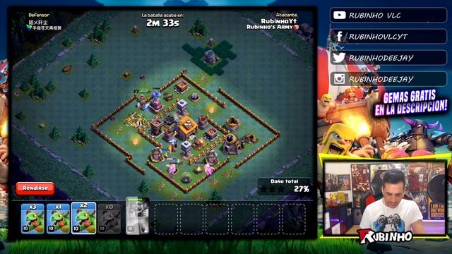 MEJORAMOS LOS DRAGONES AL NIVEL 11!! | Clash of Clans | Rubinho vlc смотреть онлайн