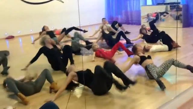 VOGUE FEMME Karina Ninja workshop in model 357 school (Moscow/Russia) смотреть онлайн