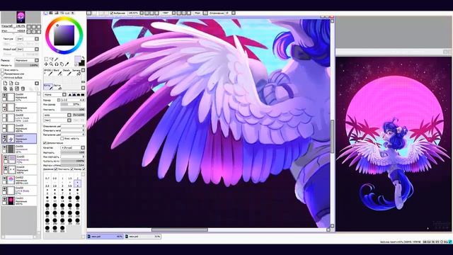 Neon vibe | MLP | SPEEDPAINT смотреть онлайн