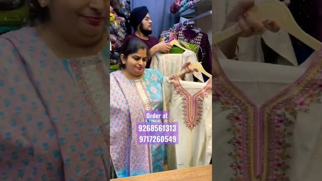 #youtubeshorts. Amazing Cotton Muslin Suits, Indo Western & Chikankari Kurtis at Urban Libas. смотреть онлайн