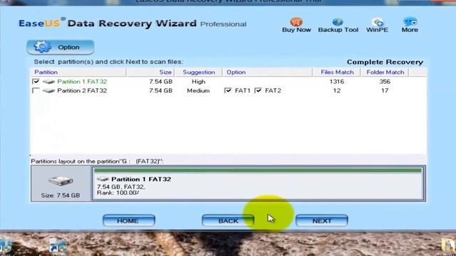 Recover Data With EaseUS Data Recovery Wizard Professional