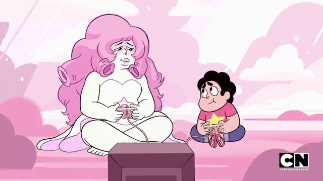 Steven Universe Steven Meets Rose Quartz ClipHD смотреть онлайн
