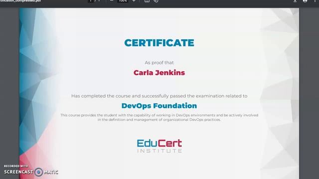 Passed My DevOps Foundation Certification - FIRST DevOps Cert! смотреть онлайн