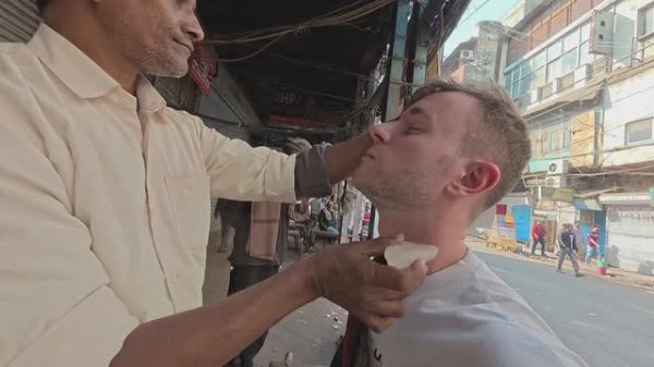 $5 Жестокий уличный массаж в Индии