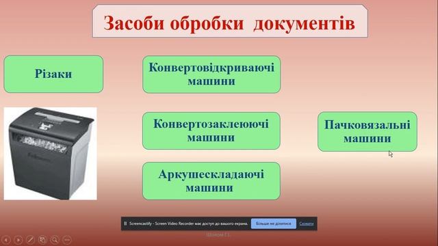 Засоби створення зберігання обробки копіювання транспортування документів смотреть онлайн