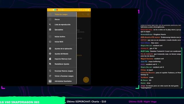 DAMON SX2 EN DIRECTO + TEST VS AETHERSX2