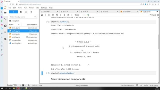 Mixing Groundwater And Seawater Geochemical Modeling With Phreeqc And Python - Tutorial